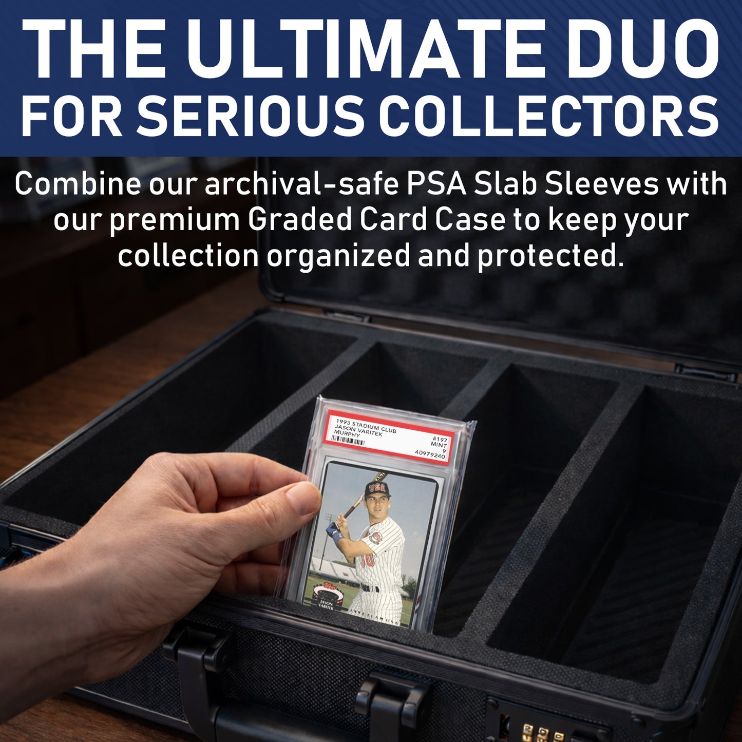 100 Pack - PSA Slab Sleeves