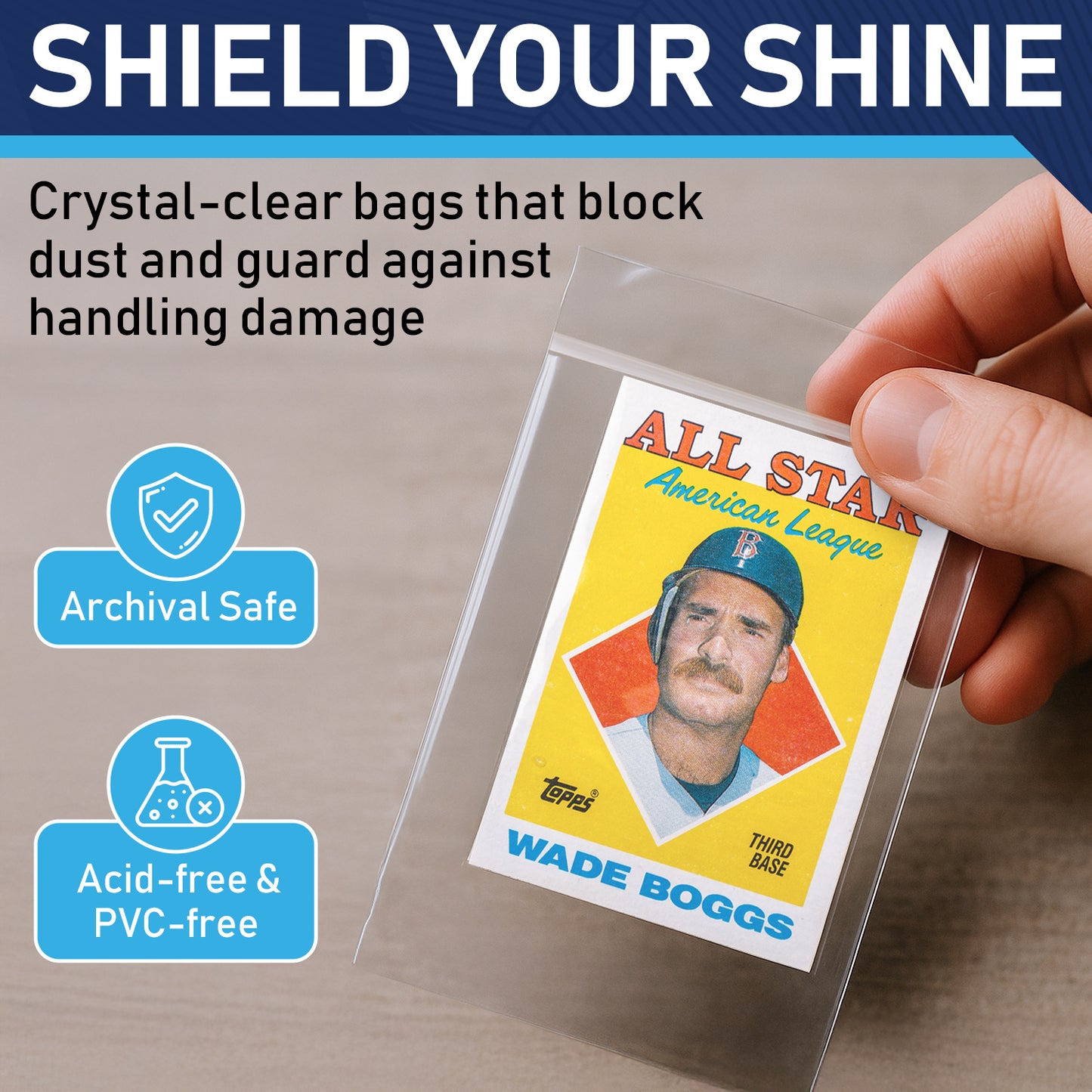 100 Pack Clear Resealable Team Bags