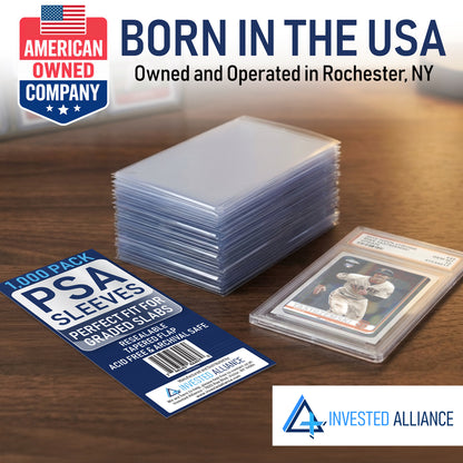 1,000 Pack - PSA Slab Sleeves