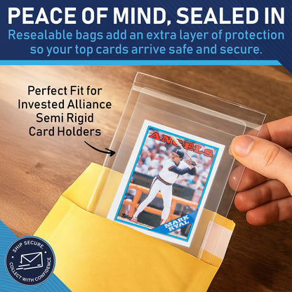 10,000 Pack Clear Resealable Team Bags