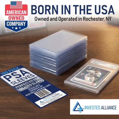 100 Pack - PSA Slab Sleeves