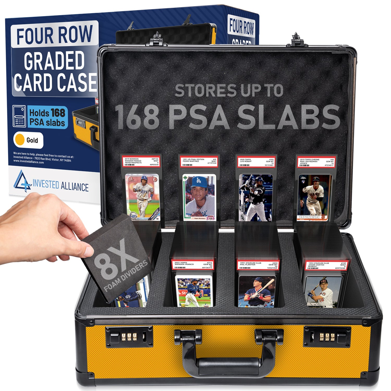 Gold - Premium Graded Card Case