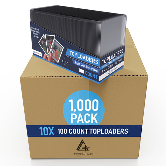 20PT Premium Top Loaders 1,000 Pack