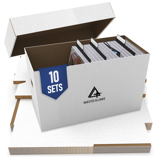 10 Pack - Premium Comic Book Storage Boxes