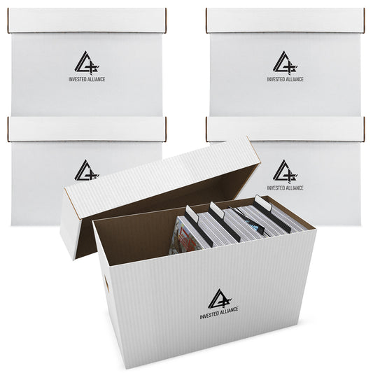 5 Pack - Premium Comic Book Storage Boxes