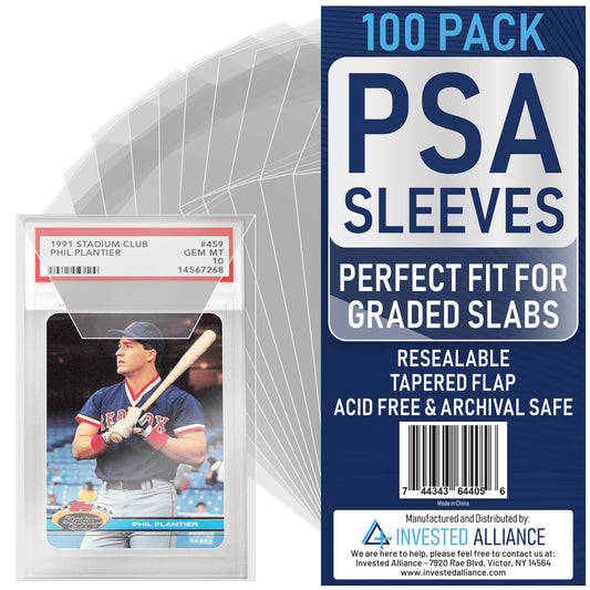 100 Pack - PSA Slab Sleeves