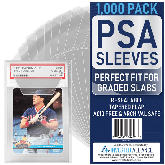 1,000 Pack - PSA Slab Sleeves