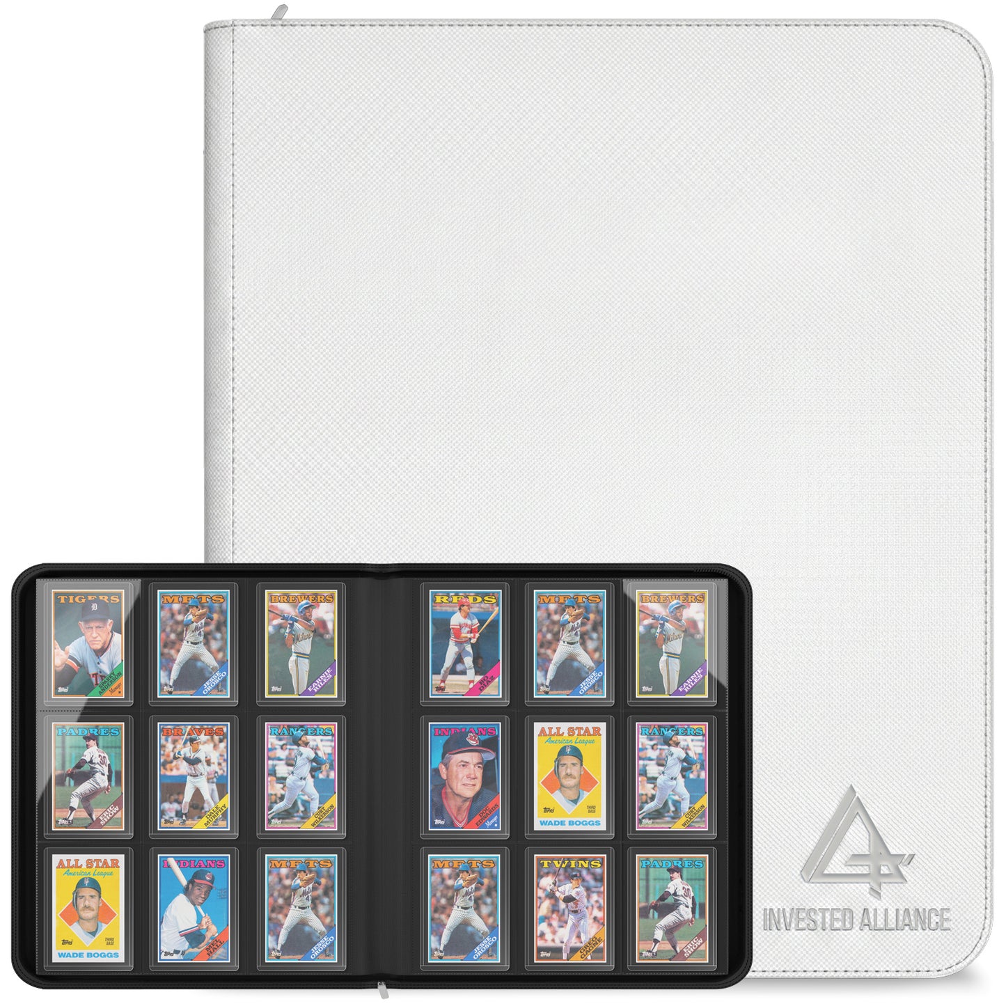 White - Premium Toploader Binder