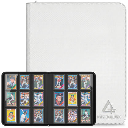 White - Premium Toploader Binder