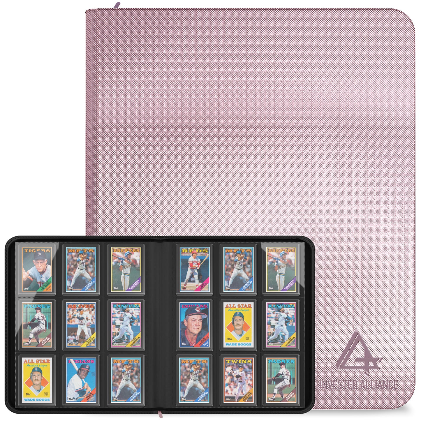 Pink - Premium Toploader Binder