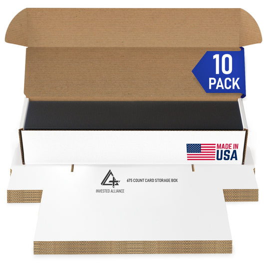 10 Pack - Premium Cardboard Storage Boxes