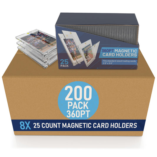 360PT - 200 Pack Premium Magnetic Card Holder
