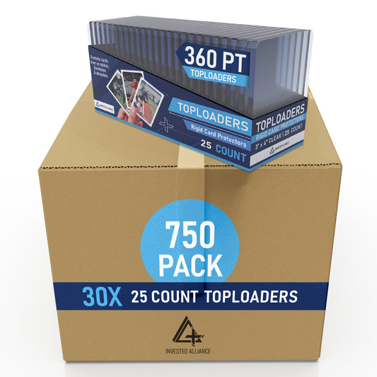 360PT Premium Top Loaders 750 Pack